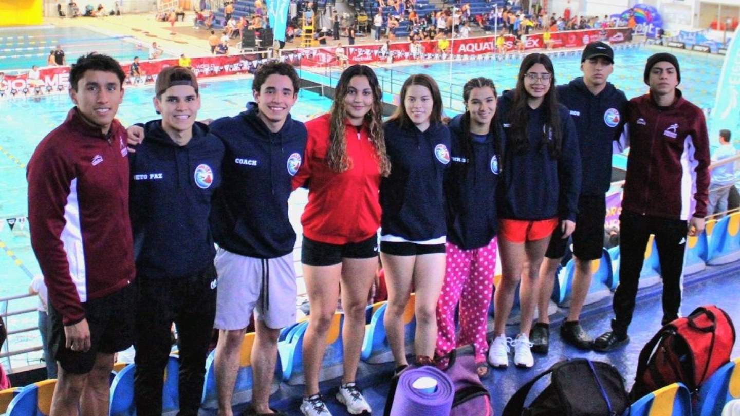 CLASIFICAN CINCO NADADORES DE SONORA A OLIMPIADA NACIONAL 2026 